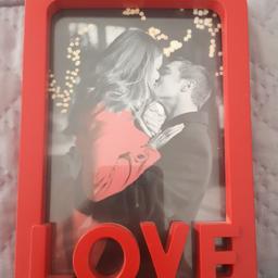 red love photo frame