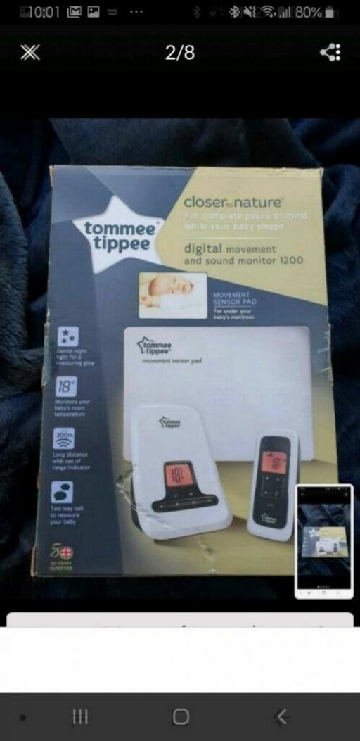 Buy & Sell Bedfordshire Bedford - Photos for New Tommee Tippee LCD Baby Moniter