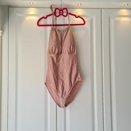 Size 12 blush pink swimming costume new without tags.