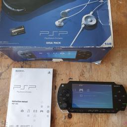 psp 1003 fully working with box and charger 
charger is not original 
also has demo disc and user manual
collection only
thanks for looking