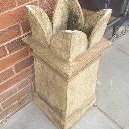 Two chimney pots great for plants or for decorative purposes

Any questions please don't hesitate to ask.