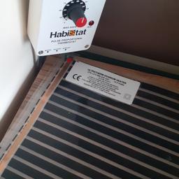 reptile heat mat and thermostat in working order  and good condition ideal for a viv