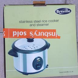 brand new unused rice cooker and steamer