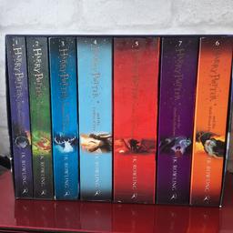 A set of the Harry Potter books in good condition collection only 