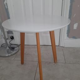 White side table great condition.  Collection only please.