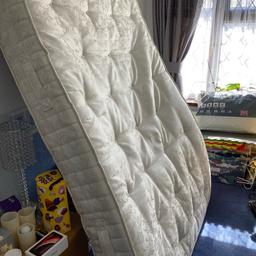 Used double bed mattress, quite thick - 22cm and heavy.
Has a tear as you can see in picture. Apart from that it is intact.
Would be fine for a spare room.

Collection from B31 3TH