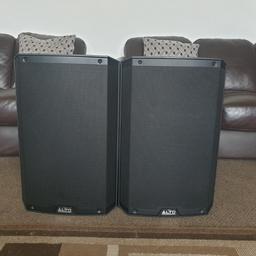 Pair of Alto TS315 active speakers , Great condition. Used very little 1000 watts RMS each speaker