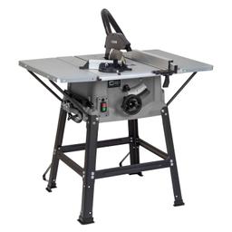 Brand New Boxed
The 10" Table Saw is fitted with a durable and lightweight plastic body, rise and fall tilting arbour and 2 solid table extensions. The 1800w motor allows for consistently high performance.
Input Supply: 230v (13A)
Motor Power: 1.8kW (2.4hp)
Extended Table Size: 940mm x 640mm
Depth of Cut @ 45°: 65mm
Depth of Cut @ 90°: 85mm
Blade Diameter: Ø 250mm
Blade Bore Size: 30mm
Blade Speed: 5000rpm
Net Weight: 20.50kg
Gross Weight: 23.50kg
Contact Mohammed on 07814830280