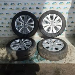 VW/SEAT/SKODA/AUDI 16” ALLOY WHEELS WITH TYRES GENUINE ALLOYS

5x112 MAY FIT OTHER MODELS !!

REMOVED FROM 2015 VOLKSWAGEN GOLF

MANY MORE ALLOY WHEELS AVAILABLE !!!