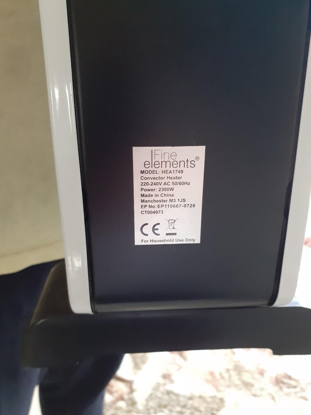 BN Dunelm electric heater in South Derbyshire for £30.00 for sale Shpock