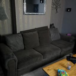 I have large four seater sofa and wooden coffee table from. Next for sale, pick up L14 any questions please private message me viewing welcome want 80 for sofa 40 for coffee table or 100 for both open to offers thanks for reading have good day