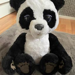 FurReal plum, the curious panda cub.

In good condition plays peekaboo, likes tummy being tickled, fur brushed and drinking milk.
Also goes into sleep mode.

Collection Ws12 or will post if postage is covered