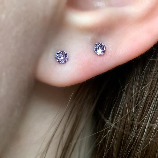 Buy & Sell Somerset North Somerset - Photos for Swarovski Elements 3mm Studs Violet Stain