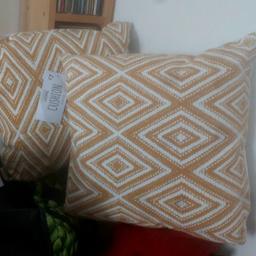 two cushions new