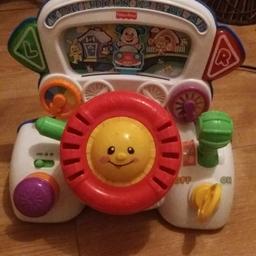 fisher price toy steering wheel