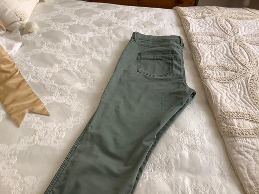 Buy & Sell South East London Middle Park - South East London - Photos for INDIGO Khaki size 16medium slim leg 