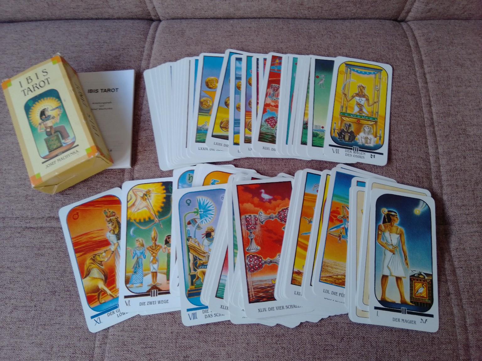 RARITÄT /Ibis Tarot Karten FIXPREIS 80€ in 1230 KG Atzgersdorf for €80.