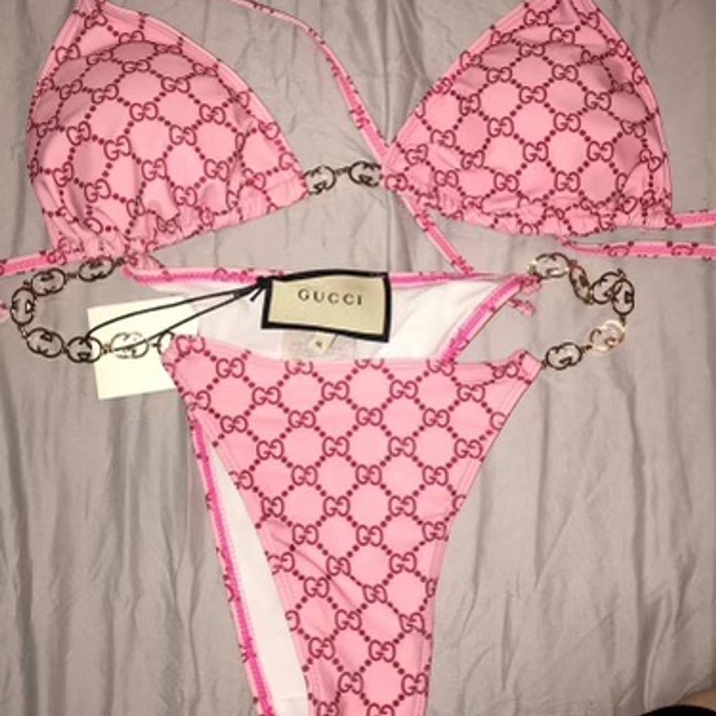 Gucci bathing hot sale suit pink