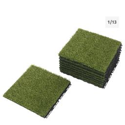 IKEA RUNNEN Grass Decking Tiles - 2 Packs (18 tiles) 1.62m2 coverage.

Nothing is like feeling soft grass under your feet. RUNNEN floor decking in artificial grass is easy to click together and fix in place on your balcony or terrace ‒ so just take off your shoes and enjoy.

Condition is new

No original packaging but will be boxed for collection

Collection Chester