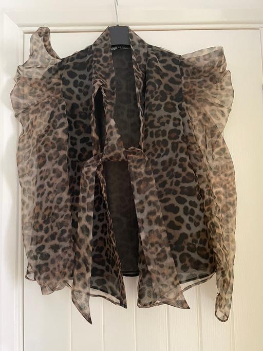 Buy & Sell West Midlands Birmingham - Photos for Zara XS animal print blouse