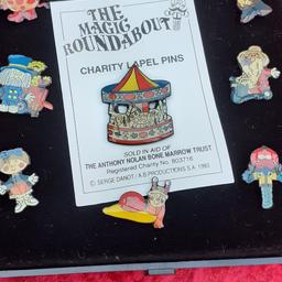vintage, Magic Roundabout charity pins
full set from the 1993
they have never been used.
I do have them listed on other sites
the box does show some signs of wear and tear
but nothing serious
COLLECTION ONLY
NO OFFERS THANKYOU.
regards
