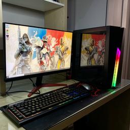Can be seen working and can run a benchmark :)

Specifications
- Intel® Core™ i5-7400 Processor ( 3.00GHz- 3.50GHz Turbo) Formerly Kaby Lake Technology
- XILENCE M704RGB CPU-COOLER
- MSI Nvidia GeForce GTX 1660 6GB SUPER VENTUS XS OC
- 16GB DDR4 Memory Of Ram 8GB Corsair Vengeance + 8GB HyperX
- Storage  240GB SSD TeamGroup EVO Sata L3 + 500GB Seagate HDD 
- GIGABYTE Z270 Gaming K3 1151 7th Gen DDR4 CrossFireX ATX Mobo
- CORSAIR VS650 
- Aerocool Bolt Mid-Tower RGB PC Gaming Case