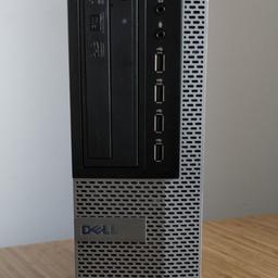 Fully reconditioned Dell Optiplex 790.

Features:

* Intel Core i5-2400
* 8GB RAM
* 300GB HDD
* DVD RW
* Windows 10

Great machine for home working, browsing internet, sending emails, watching movies ect.

Case does have some cosmetic marks, however this doesn't effect the operation of the PC in any way.

WiFi is £10 extra.

Grab a bargain.
