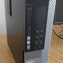 Fully reconditioned Dell Optiplex 9010.

Dell Optiplex 9010 SFF i5-3570 @3.4GHz 8GB DDR3 250GB HD WIN 10

Some cosmetic marks on the case but otherwise a cracking little PC.