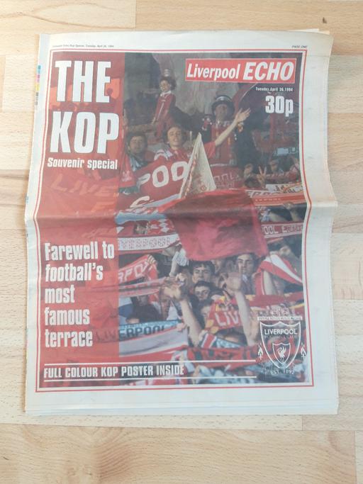 Buy & Sell Merseyside Wirral - Photos for Liverpool Echo 'Kop Souvenir Special'