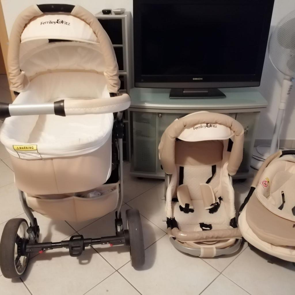 Ferriley&Fitz Leder Kinderwagen Komplettset in 67433 Neustadt an der  Weinstrae fr 130,00  zum Verkauf | Shpock DE