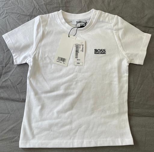 Buy & Sell Surrey Guildford - Photos for New Boss white t shirt for 2 years