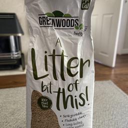 Greenwoods Plant Fibre Natural Clumping Litter

Large bag! 30l

A Litter Bit of This! This clumping cat litter is made from plant fibres so it is biodegradable and compostable. It is highly absorbent, economical, virtually dust-free and extremely kind to cat paws.

Amazing stuff and compostable! RRP £17.99