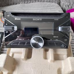 Sony Car Stereo 2din 55wx4 CD Player, bluetooth, FM Radio, AUX Connection haven't got the cage can buy online £30
