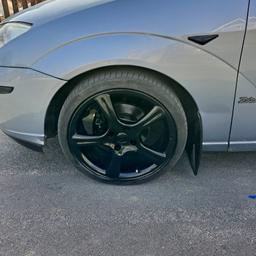 for sale is a set of tsw 17inch alloy wheels will fit peugeot citroen ford I had these on my car but took them off as my tracking was well out and scrubbed the inside edge of the front tyres and destroyed a brand new tyre 😞they will need a referb and 2 tyres are ok priced to sell as no space