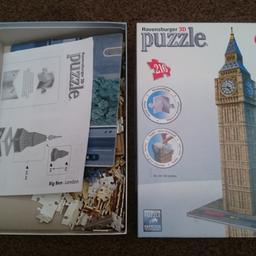 big ben 3d puzzle