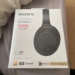 Wireless noise cancelling stereo headset. Brand new not opened.