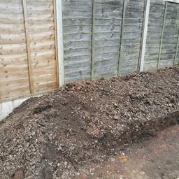 Fair few tonnes of garden soil for free.
Take as much or as little as you like.
Not topsoil, it is sub soil and has stones in it, but great for making up levels, landscaping etc.