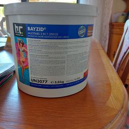 Verkaufe wegen Systemwechsel

Bayzid 5 in 1 (200g) Chlor Multitabs 5 in 1

Inhalt 5 Kg

Siehe Foto

Nur Selbstabholung

 

Keine Garantie oder Gewährleistung lt. EU Rechtsgrundlage.