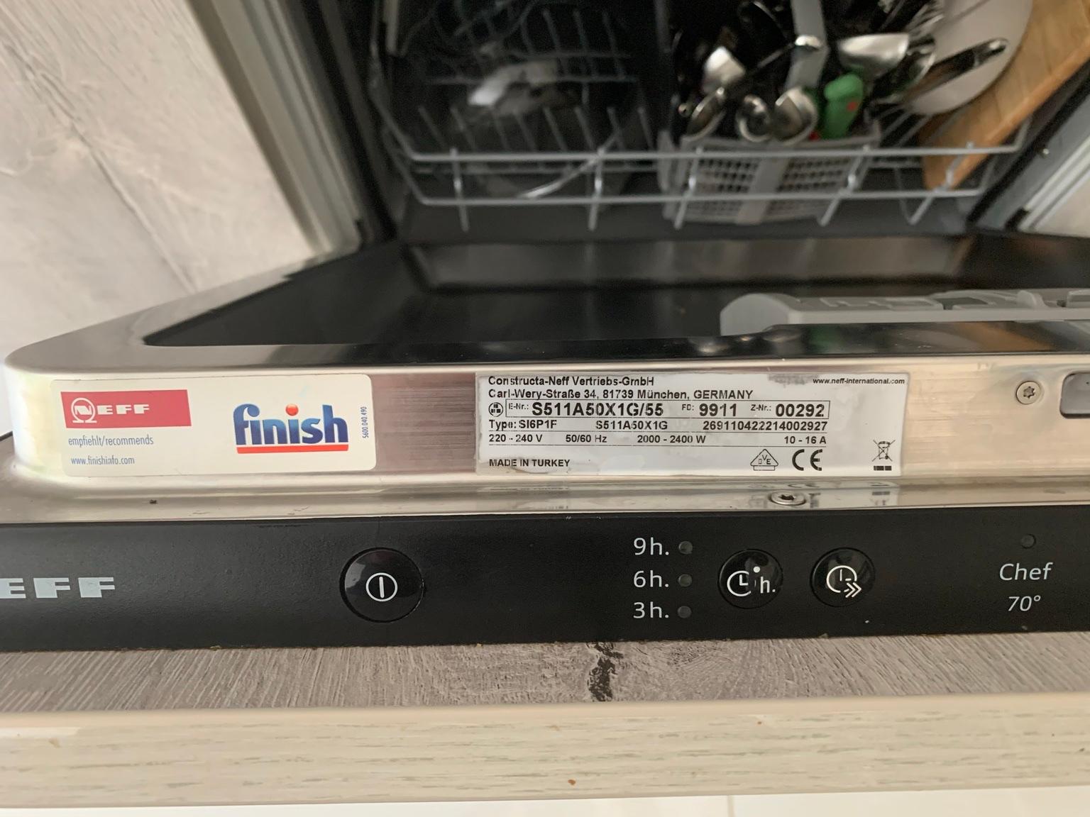 Neff sales dishwasher s16p1f