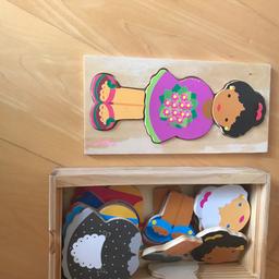 Wooden doll puzzle
Pick up only please
Smoke free house