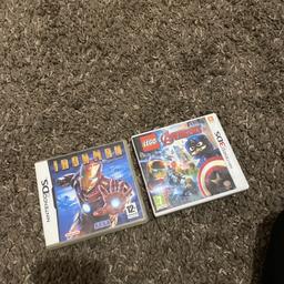 Selling 2 together. Iron man & Lego avengers great condition