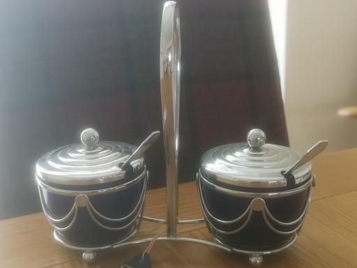 Buy & Sell Lancashire West Lancashire - Photos for Vintage Cobalt Blue Condiment Dishes