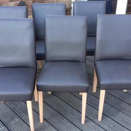 6 chairs in good condition