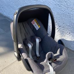 Maxi cosi car seat with isofix base. Also included newborn insert and blanket cocoon which we found amazing for keeping them wrapped up without loose blankets or wearing big coats.
Great condition never been in an accident
Collection caterham on the hill