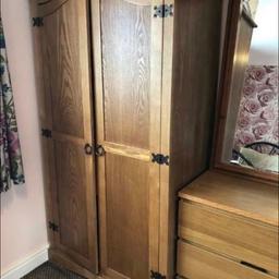 Wardrobe 100x188x55cm
Chest of drawers 80x78x49cm
Shelf 76x76x39cm
Mirror 73x105cm
NEED TO GO ASAP (due to moving)
Prefer to sell All together
However;
Unit Shelf £10
Chest of drawers £10
Mirror £10
Wardrobe £30

Collection from mk10 Milton Keynes
Great condition

Please look at my other items
Thanks
