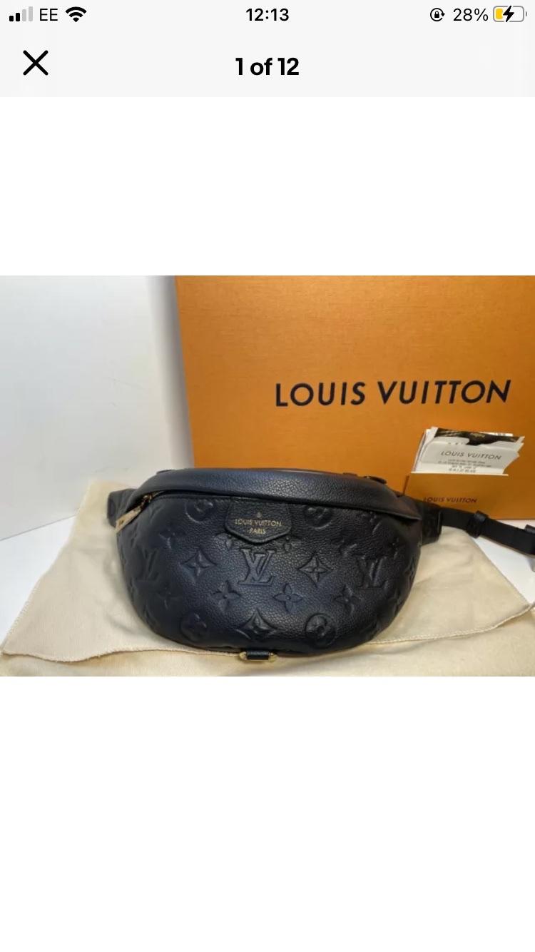 louis vuitton bum bag used