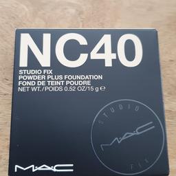 Colour: NC40
Unopened box.
MAC Studio fix powder plus foundation.
I bought the wrong colour which is why I am selling.