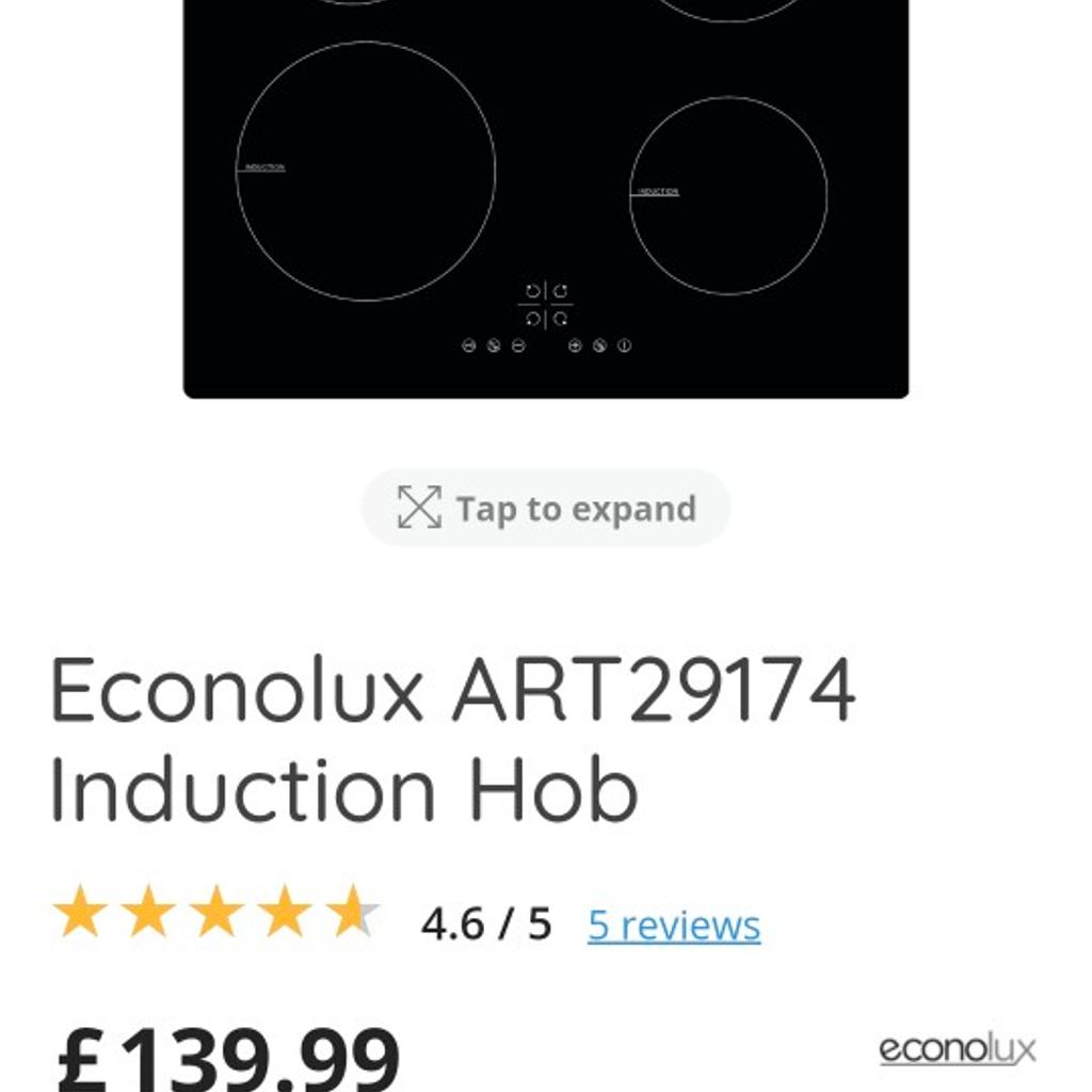 Brand New Econolux ART29174 Induction Hob in NW10 London für £ 50,00