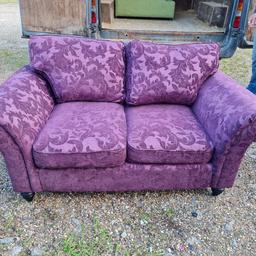 Small 2 seater sofa.

No rips or tears.

Needs a good hoover, but otherwise good condition.

Collection from Knockholt TN14.

Advertised on other sites.