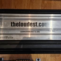 'The Loudest' 3000watt amp.

Was fully working, but just stopped one day.

Still powers up.

Unsure of problem, possibly an easy fix for the right person. 

Collection from Knockholt TN14. 

Advertised on other sites.